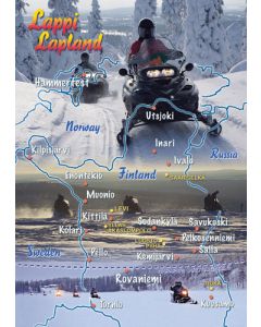 1-osainen matkailukortti