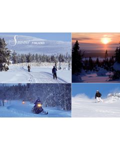 1-osainen matkailukortti