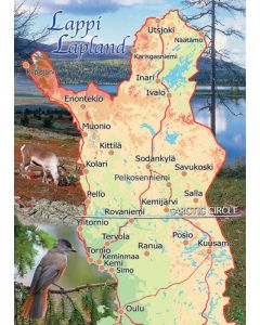 1-osainen matkailukortti