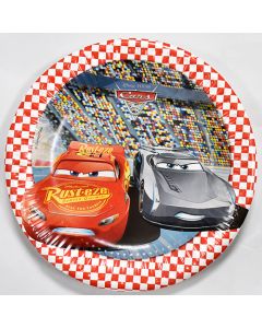 Lautanen 20cm Cars 8kpl