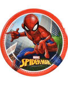 Lautanen 23cm Spiderman 8kpl