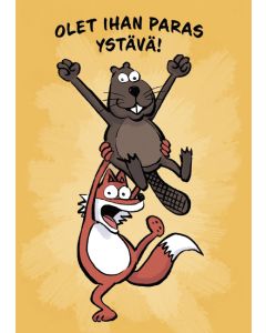 Postikortti hupi KamalaLuonto