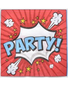 Lautasliina 33cm Party 20kpl