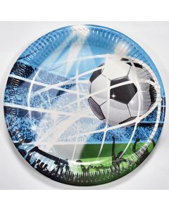 Lautanen 23cm Jalkapallo 8kpl