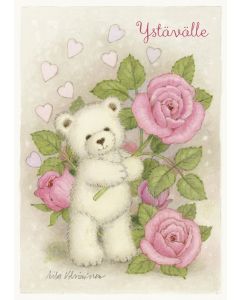 Ystävänpäiväkortti Aila Utriainen