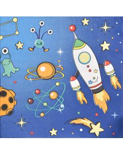 Lautasliina 33cm avaruus 20 kpl