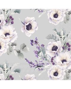 Servetti 33cm Eliza harmaa