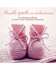 2-os vauvakortti tyttö neliö