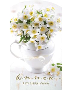 2-osainen äitienpäiväkortti