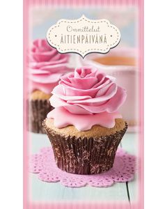 2-osainen äitienpäiväkortti