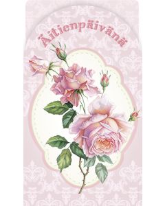 2-osainen äitienpäiväkortti