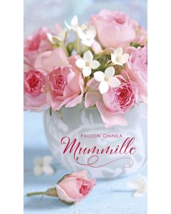 2-osainen äitienpäiväkortti Mummi