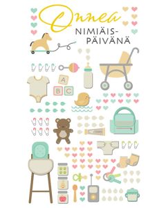 2-osainen nimiäiskortti