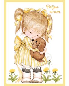 Postikortti lasten onnittelu