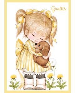 Postikortti lasten onnittelu ruotsinkielinen