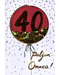 2-os vuosikortti 40v paljetti