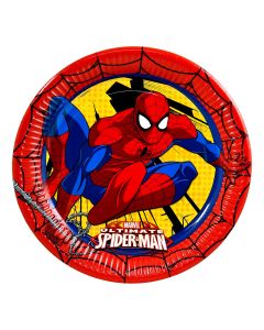 Lautanen 23cm Spiderman 8kpl P109