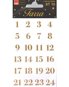 Joulutarra 1-24 numerot