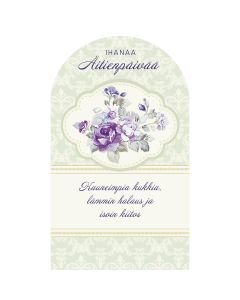 2-osainen äitienpäiväkortti