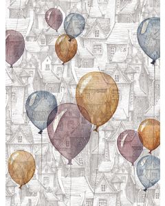 Juliste 30x40cm ilmapallot