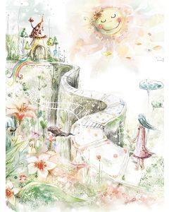 Juliste 30x40cm satumaailma