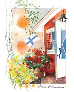 Postikortti Minna Immonen