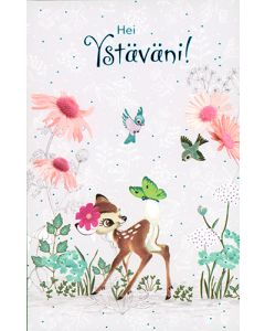 2-osainen kortti Disney