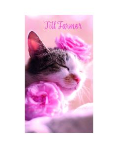 2-osainen äitienpäiväkortti ruotsinkielinen