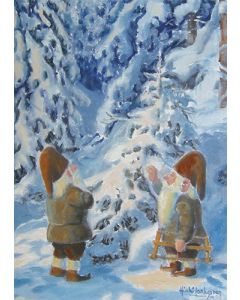 Joulukortti Heikki Laaksonen