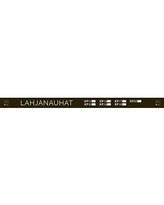 Hintaliuska lahjanauhat KP11-KP19 580x36mm blanco