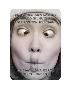 1-os hupikortti Sillä silmukka