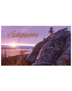 2-osainen isänpäiväkortti