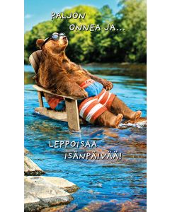2-osainen isänpäiväkortti