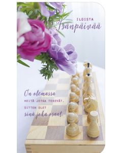 2-osainen isänpäiväkortti