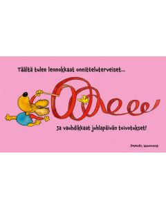 2-osainen kortti Mauri Kunnas