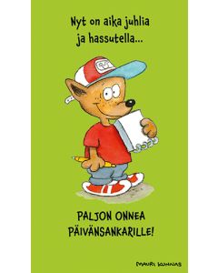 2-osainen kortti Mauri Kunnas