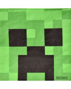 Lautasliina 33cm Minecraft 20 kpl