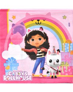 Lautasliina 33cm Gabbys Dollhouse 20kpl