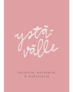 Ystävänpäiväkortti Helle Visuals