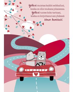 Ystävänpäiväkortti Hallmark