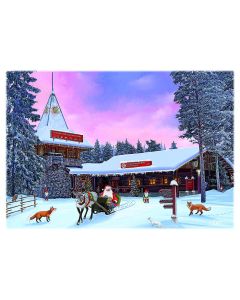 Joulukortti Ileart Rovaniemi