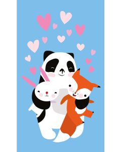 2-osainen lastenkortti