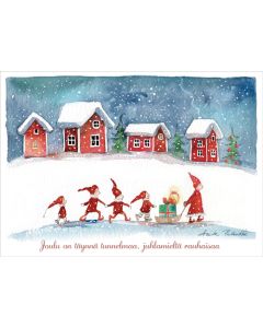 Joulukortti Suomen Unicef
