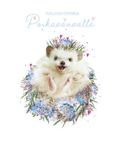 2-osainen vauvaonnittelu