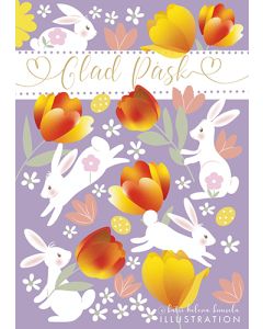 Pääsiäiskortti ruotsinkielinen Katri Kuusela