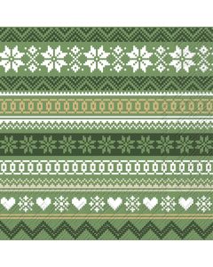 NORDIC PATTERN green 25cm