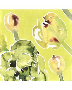 Servetti 33cm Pentik Lilia keltainen