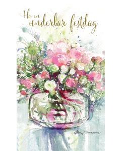 2-osainen kortti Minna Immonen ruotsinkielinen