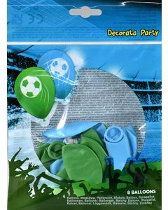 Ilmapallo jalkapallo 8kpl