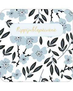 2-osainen rippikortti neliö